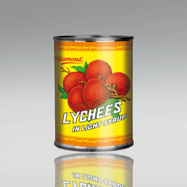 Lychees in Syrup, Diamond, 567g