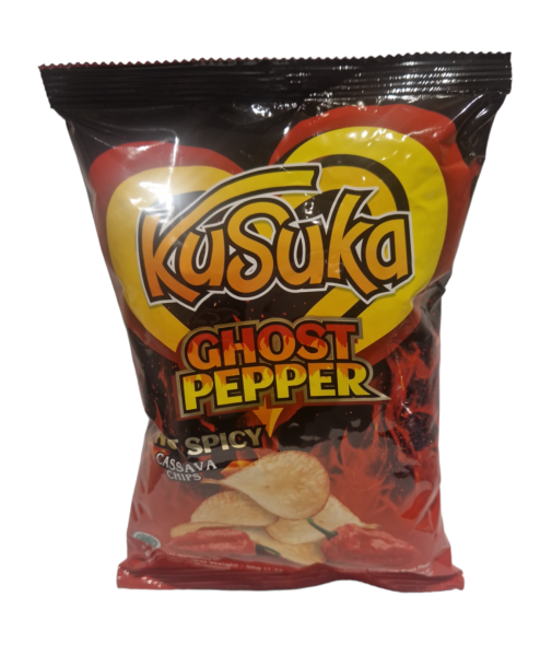 Cassavechips "Ghost" Pepper, Kusuka, 50g