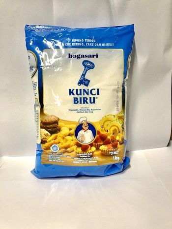 Weizenmehl Kunci Biru, Bogasari, 1kg