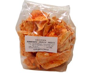 Kartoffelkrupuk, süß-scharf, gebraten, 70g