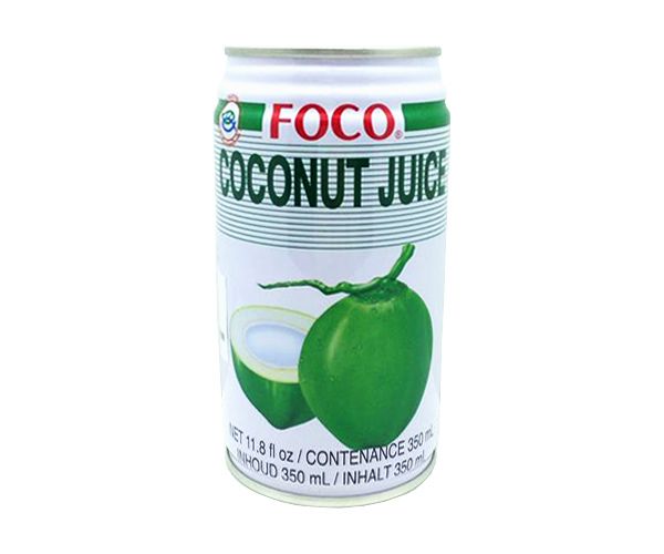 Kokosgetränk mit Frucht, Foco, 350ml