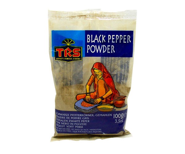 Schwarzer Pfeffer, gemahlen, TRS, 100g