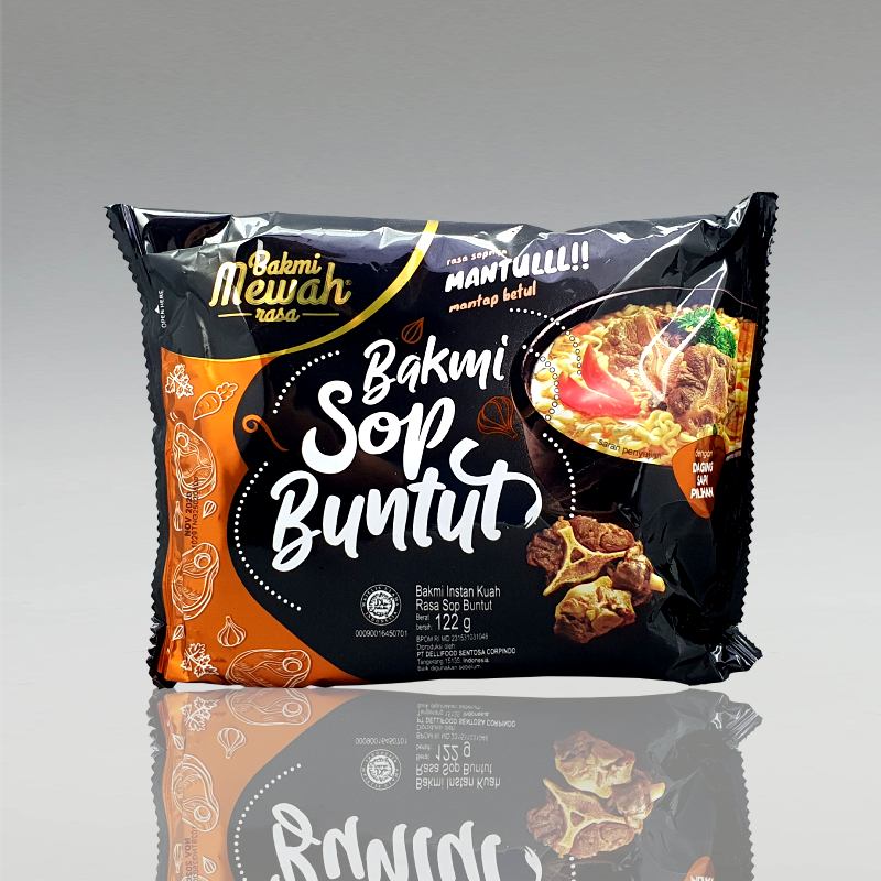 Bakmi Sop Buntut, Bakmi Mewah, 122g Toko Indonesia