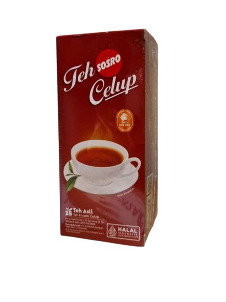Schwarzer Tee im Beutel (Teh Celup), Sosro, 25x2g