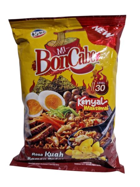 Mi Bon Cabe Rasa Kuah Ramen Pedas, Level 30, 90g