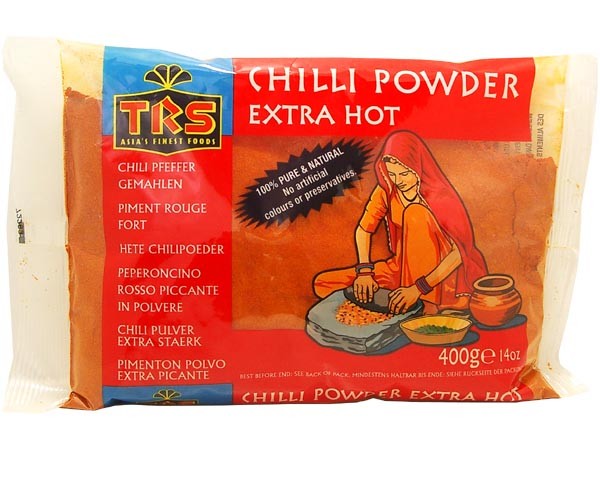 Chilipulver, extra scharf, gemahlen, TRS, 400g