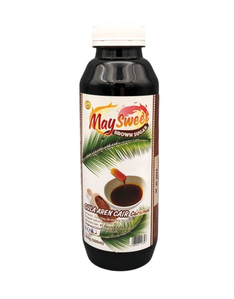 Palmenzucker Caramel, flüssig, May Sweet, 500ml