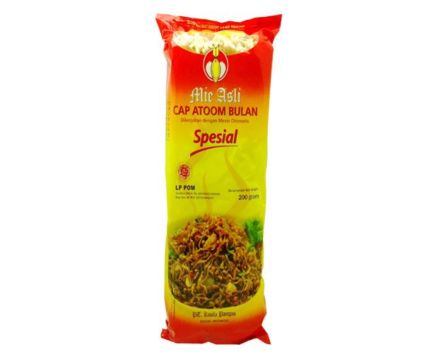 Weizennudeln (breit) Atoom Bulan, 200g